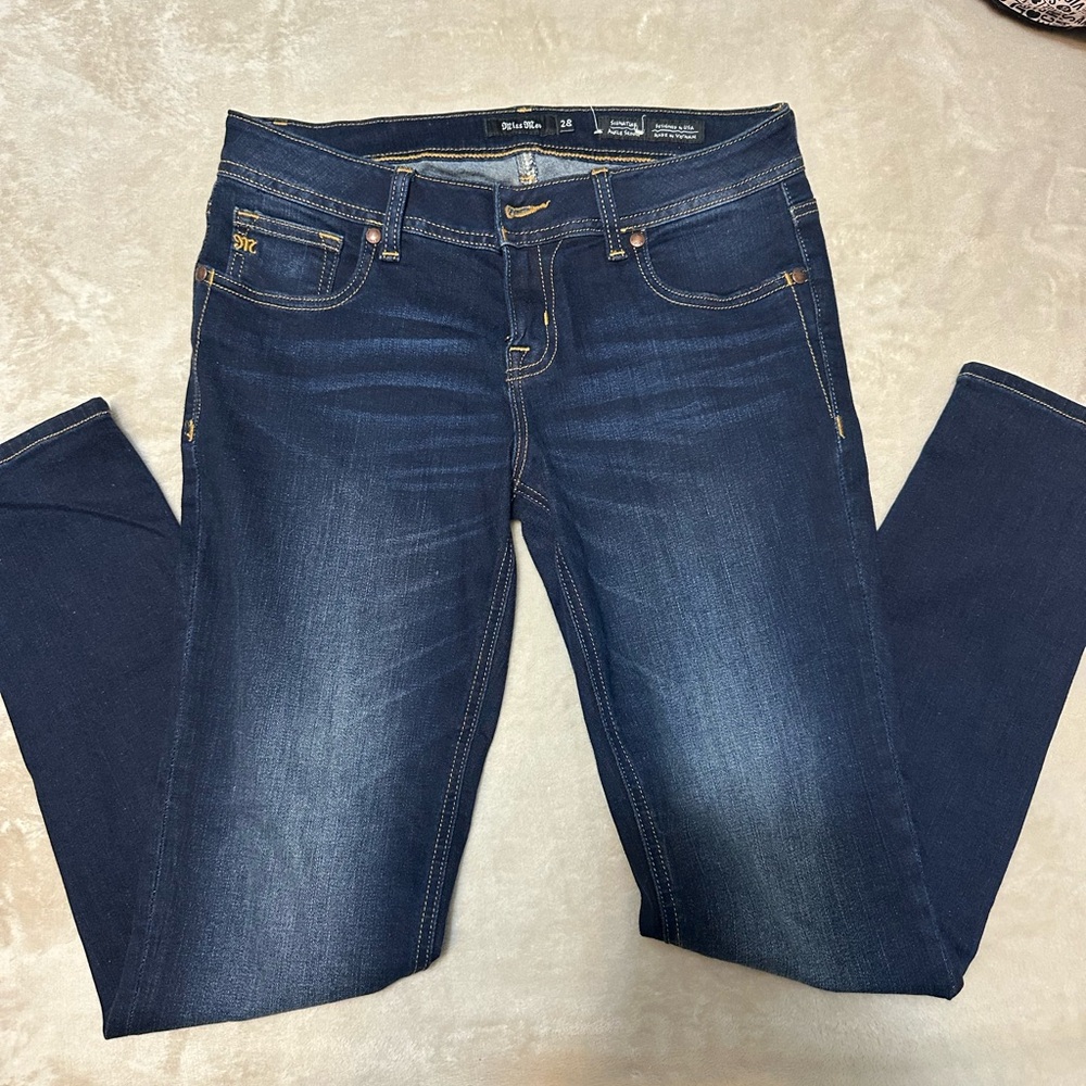 Miss Me Dark Blue Skinny Jeans